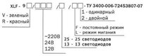 XLF-9 - пример заказа